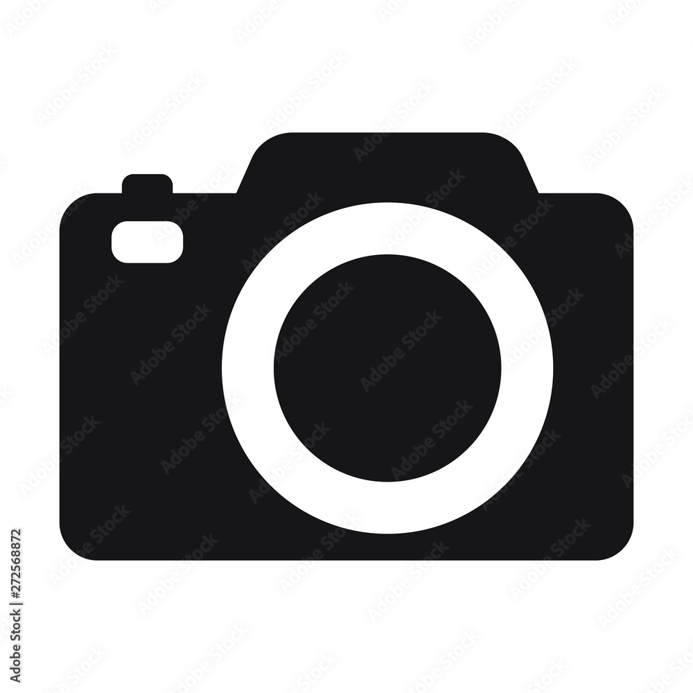 Photo camera vector icon Photo camera vector icon