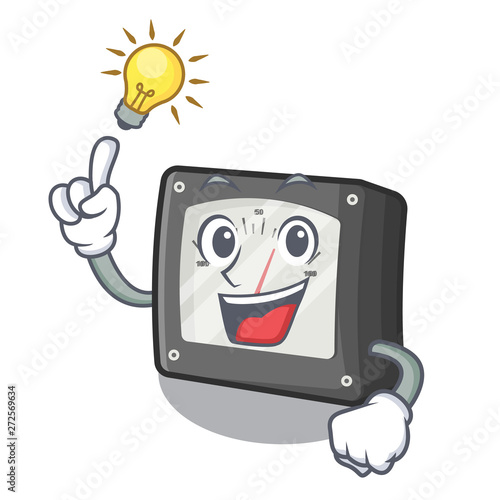 Have an idea amperage meter above the cartoon table