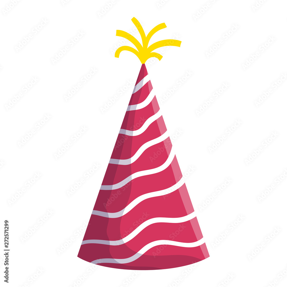 party hat cone decorative icon