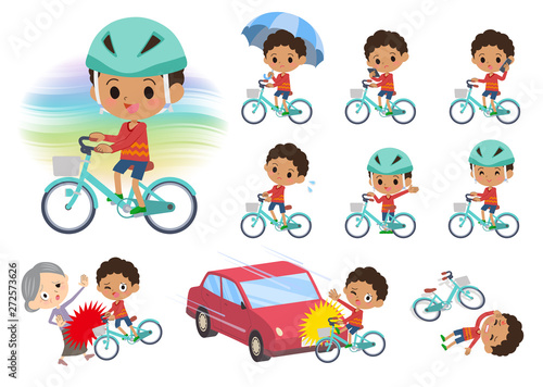 perm hair boy_city cycle