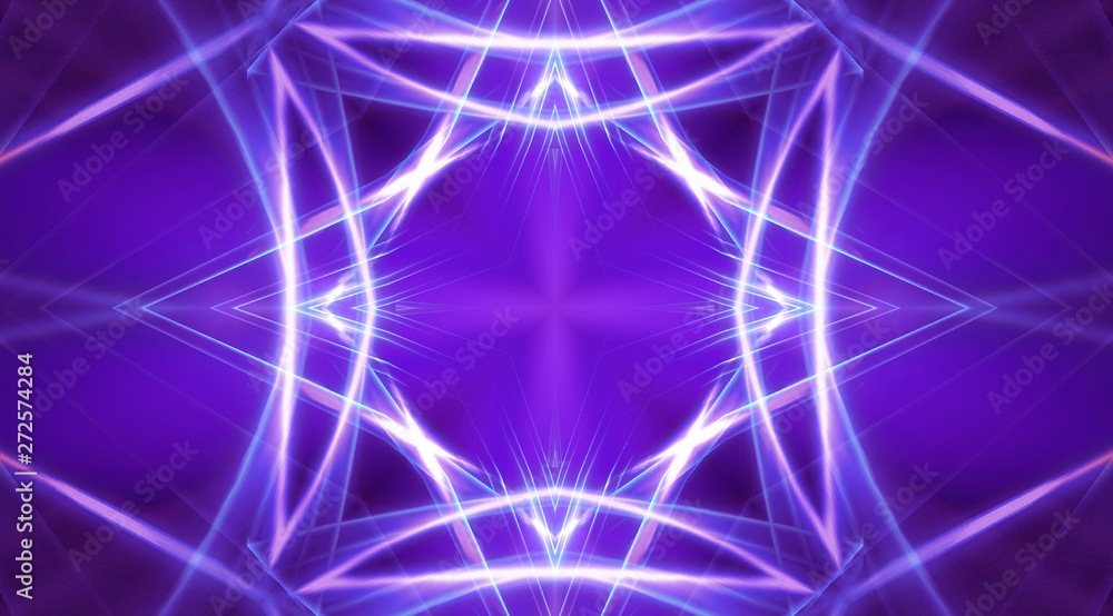 Abstract background neon with lines and glow Abstract background neon with lines and glow