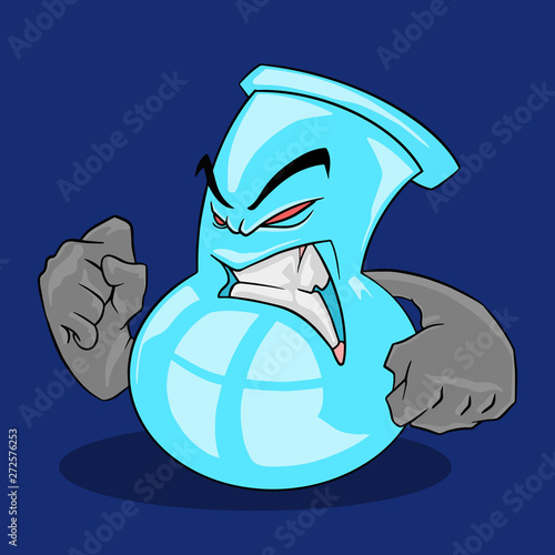 red eyed marijuana monster bong