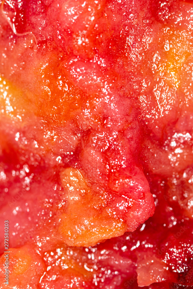 Red fruit jam as abstract background Red fruit jam as abstract background