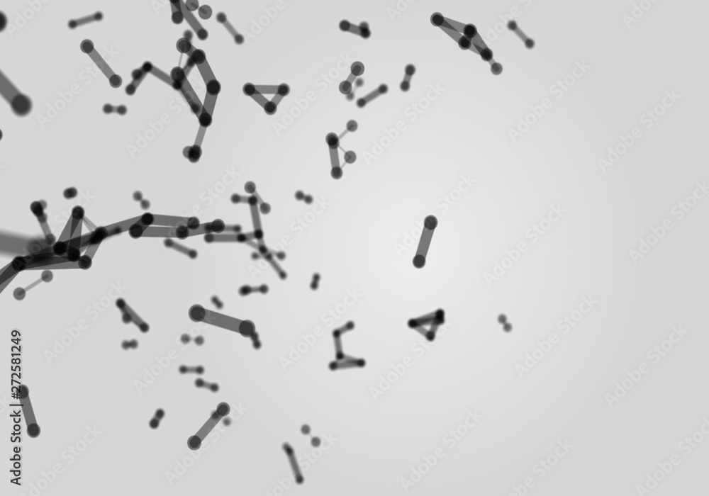 Connecting dot polygon background, Concept of Network, Business, Connecting, Molecule, Data. 3D Rendering. Connecting dot polygon background, Concept of Network, Business, Connecting, Molecule, Data. 3D Rendering.