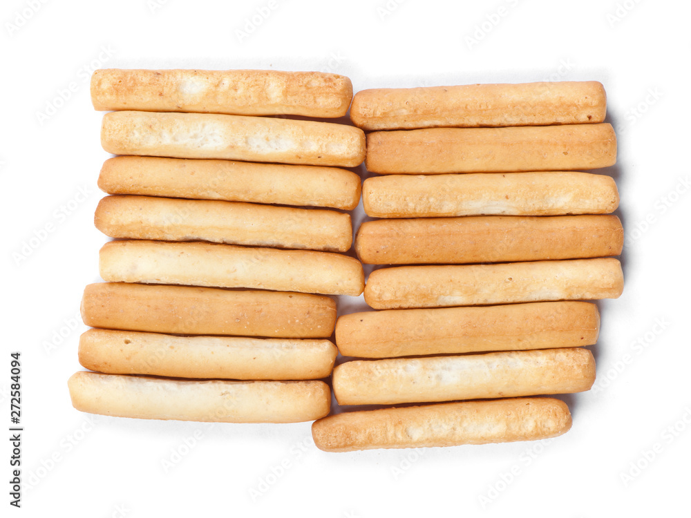 Heap of wheat bread sticks Heap of wheat bread sticks