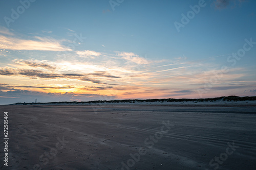 sunset on beach