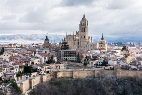 Cathedral of Segovia in Castilla y Leon