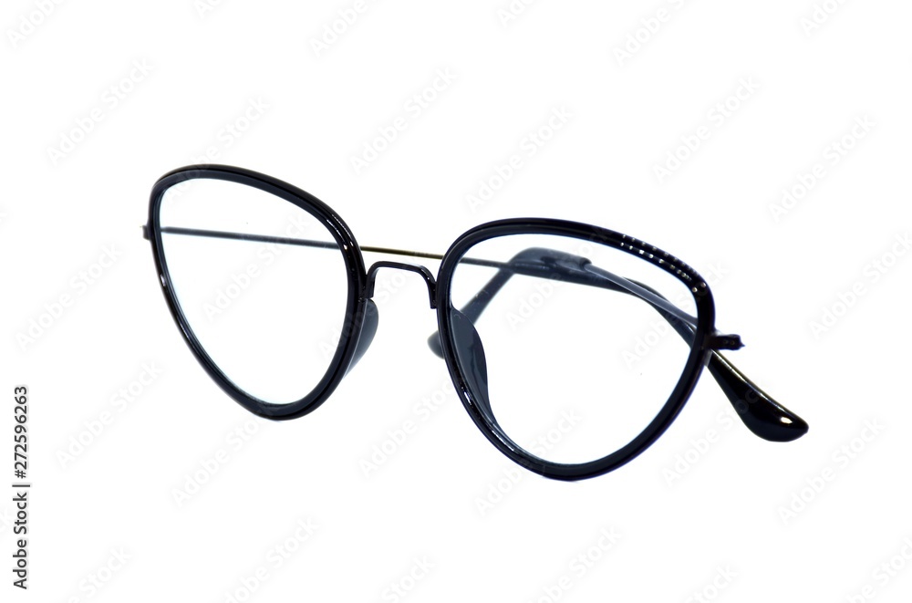 Eyeglasses on a white background. Eyeglasses on a white background.