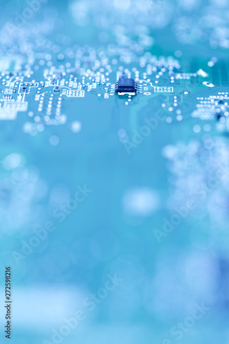 Electronics circuit board digital background