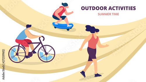 Summer Time Outdoors Activities, Teenagers Sport