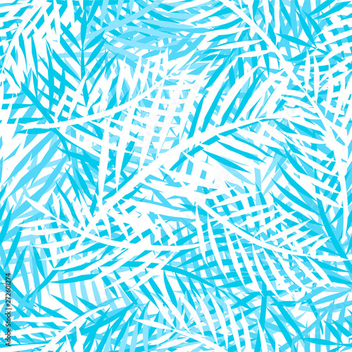 Palm Branch Seamless pattern background