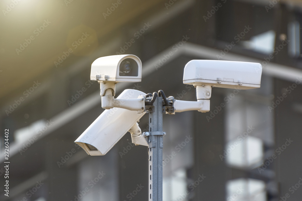Lots of surveillance cameras to review the protected area. Lots of surveillance cameras to review the protected area.