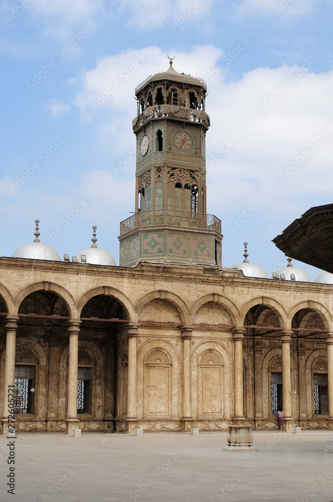 Mehmet Ali Pasha Clock Tower in Cairo