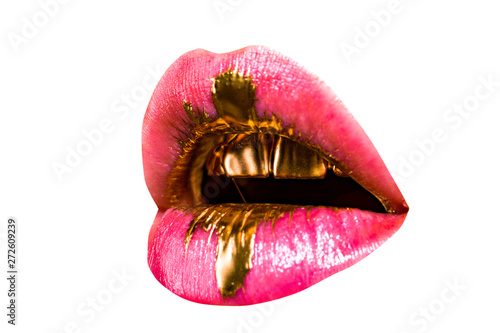Slika na platnu Luxury lips