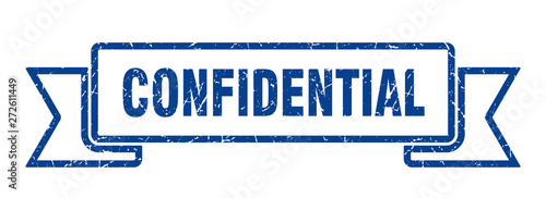confidential sign