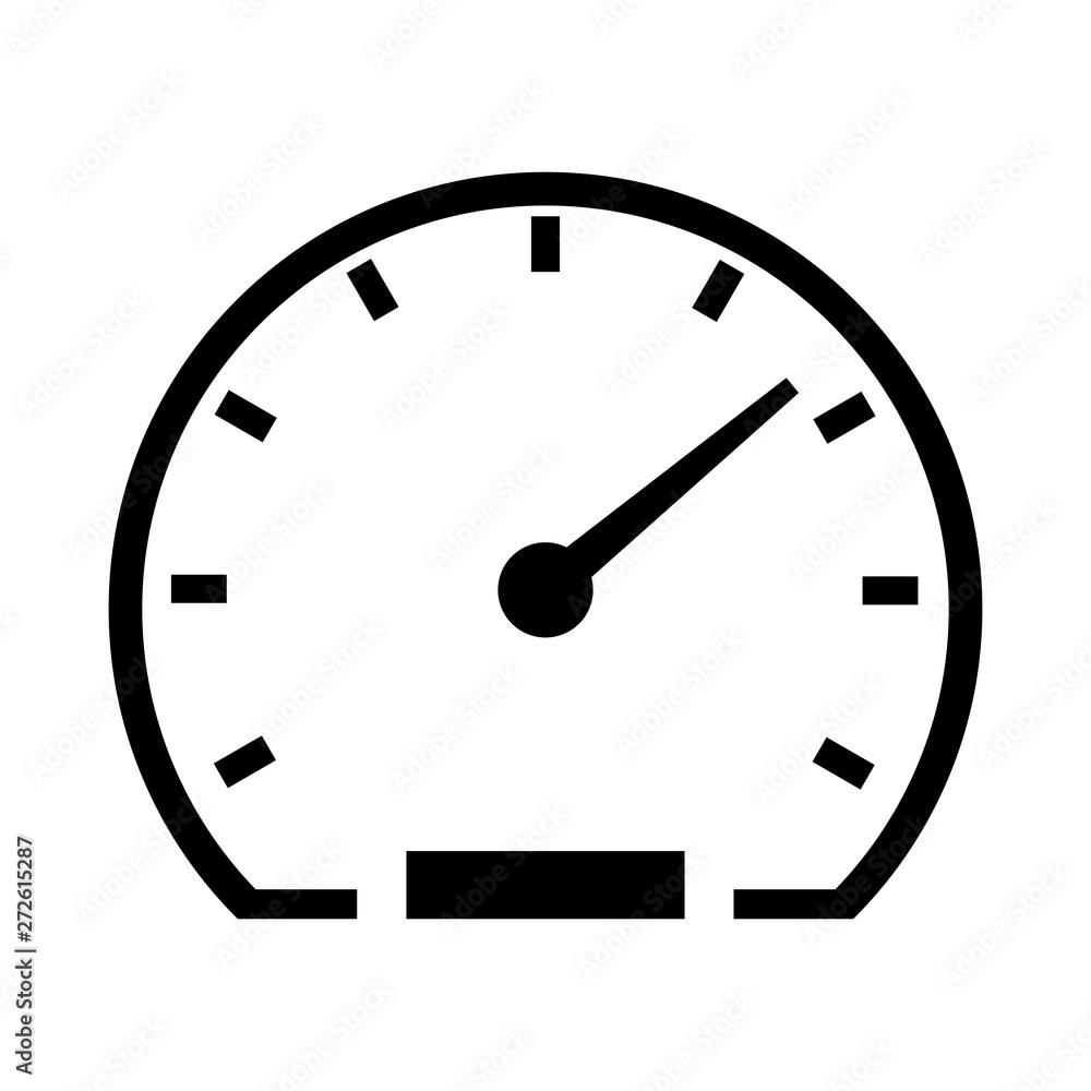 Car speedometer black vector icon. filled flat sign for mobile concept and web design. Symbol, logo illustration Car speedometer black vector icon. filled flat sign for mobile concept and web design. Symbol, logo illustration