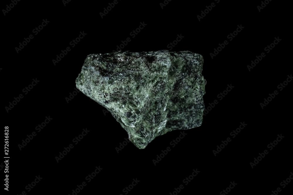 Blue Apatite Mineral on Black Blue Apatite Mineral on Black