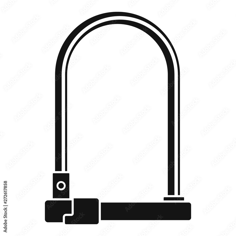 Bike locker icon. Simple illustration of bike locker vector icon for web design isolated on white background Bike locker icon. Simple illustration of bike locker vector icon for web design isolated on white background