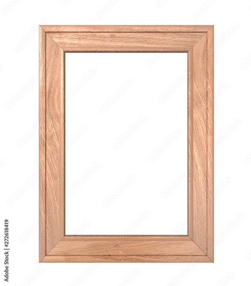 A4 2x3 Vertical Portrait old wooden frame mockup. Realisitc wood sign. Isolated picture frame mock up template on white background. 3D render. A4 2x3 Vertical Portrait old wooden frame mockup. Realisitc wood sign. Isolated picture frame mock up template on white background. 3D render.