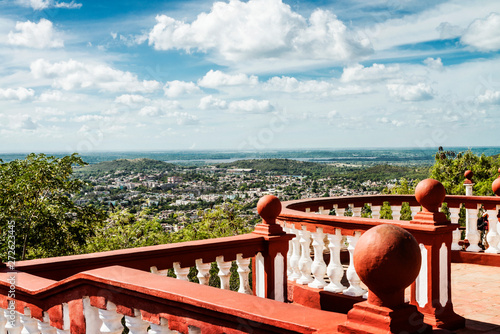 Cuadro en lienzo Kuba, Holguin;  Blick auf Holguin vom Berg des Kreuzes   Loma de la Cruz