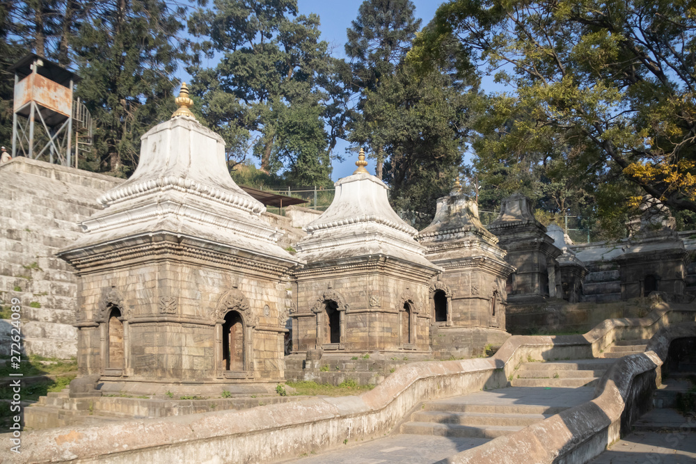Kathmandu Nepal Pashupatinath Temple is a famous and sacred Hindu temple complex that is located on the banks of the Bagmati River. Beside Pashupatinath temple is open air cremation