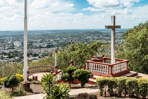 Kuba, Holguin;  Der Berg des Kreuzes,  " Loma de la Cruz " .