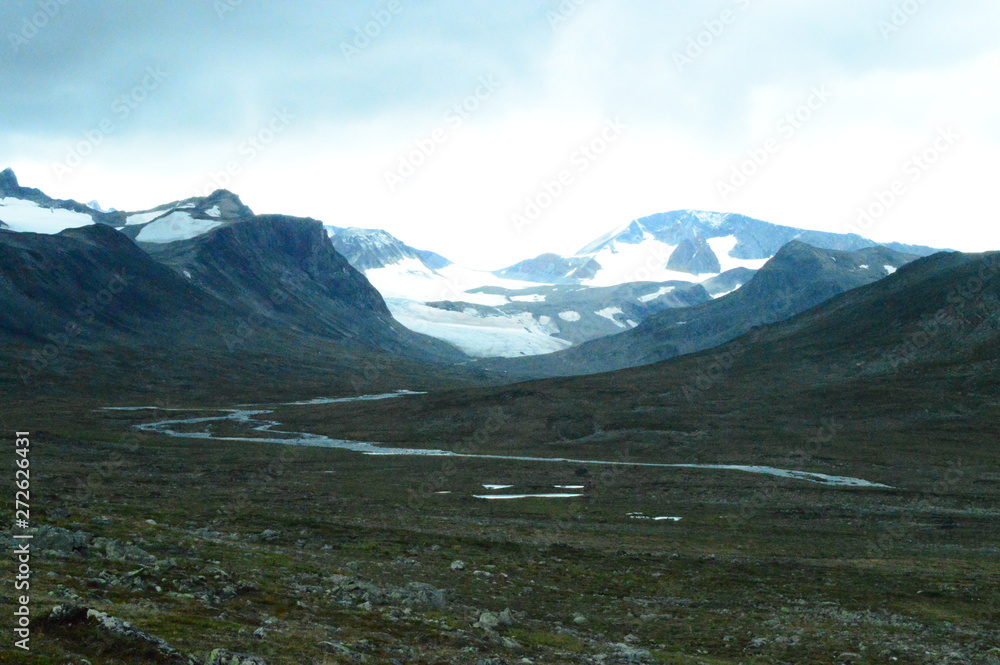 Fototapeta premium Norway. Jotunheimen national Park in August. 