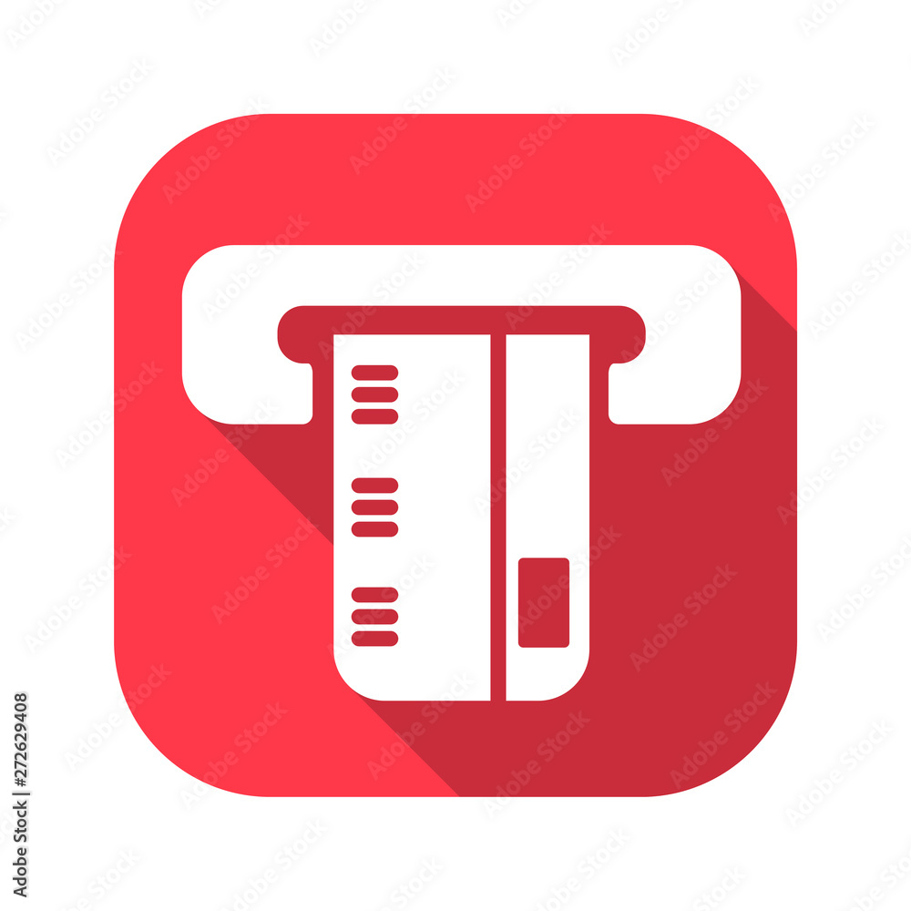 Money vector red icon in modern flat style isolated. Money can support is good for your web design. Money vector red icon in modern flat style isolated. Money can support is good for your web design.