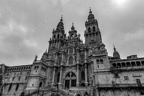 cathedral of santiago de compostela in spain