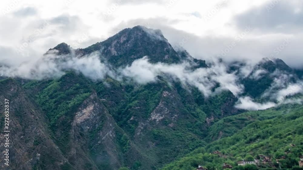 Natural scenery of Tibetan village Danba County, Ganzi Prefecture, Sichuan province, China Natural scenery of Tibetan village Danba County, Ganzi Prefecture, Sichuan province, China