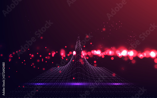 colorful ligh abstract background photo