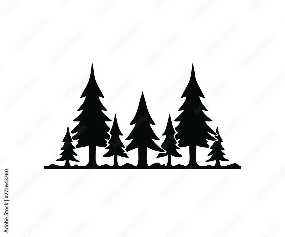 simple trees symbol simple trees symbol