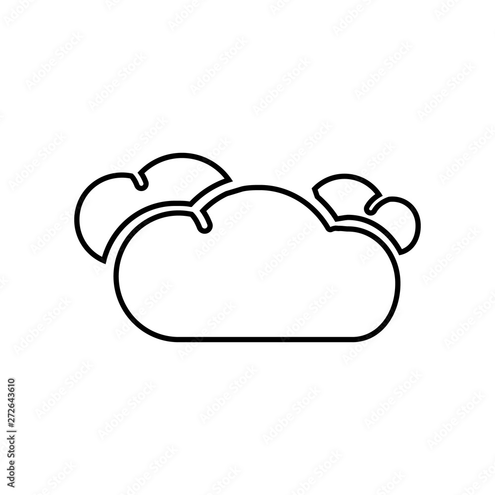 Cloud, Cloudy icon. Element of Whether for mobile concept and web apps icon. Outline, thin line icon for website design and development, app development Cloud, Cloudy icon. Element of Whether for mobile concept and web apps icon. Outline, thin line icon for website design and development, app development