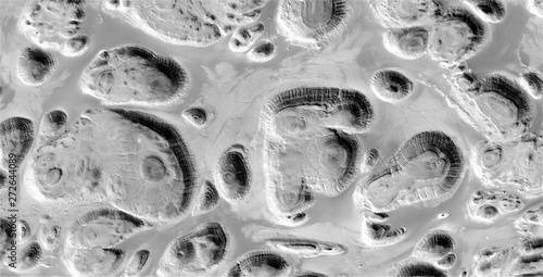 Foto fundamentalist brain,  allegory, abstract naturalism, Black and white photo, abs