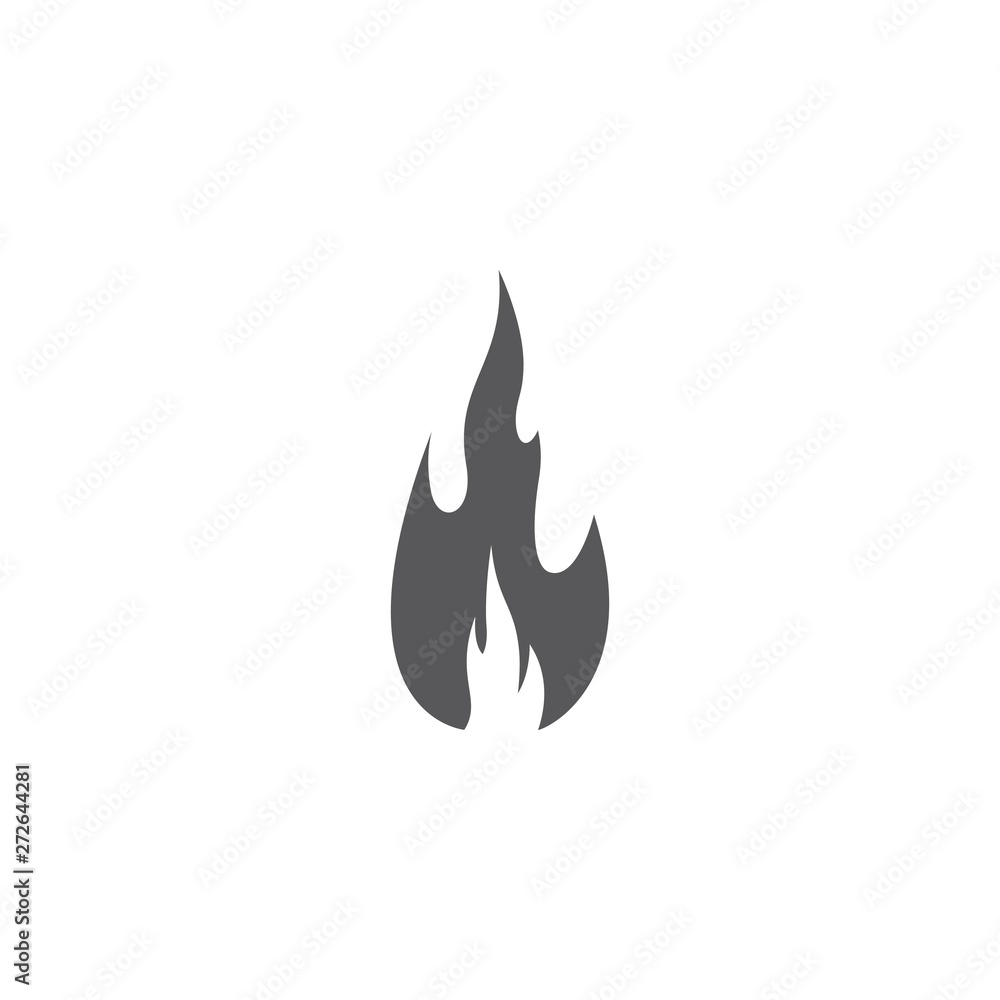 Fire flame logo template vector icon illustration Fire flame logo template vector icon illustration