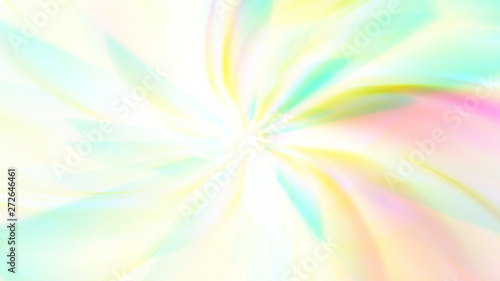 White background with little  pastel colors yellow, green and red