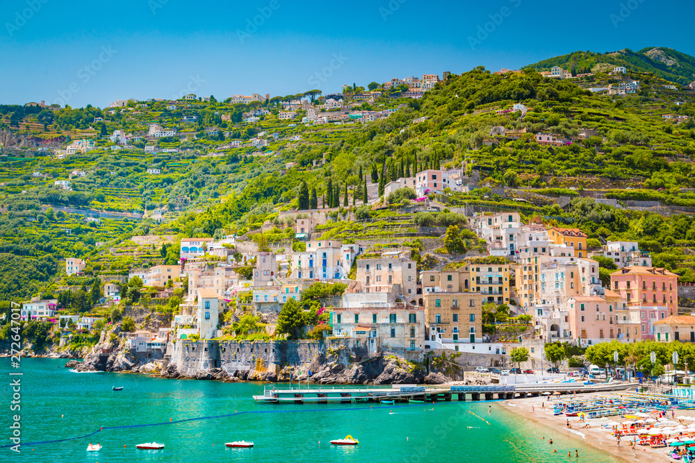 Town of Amalfi, Amalfi Coast, Campania, Italy