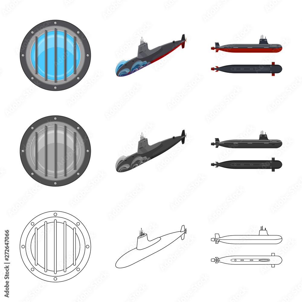 Vector design of war and ship icon. Set of war and fleet vector icon for stock. Vector design of war and ship icon. Set of war and fleet vector icon for stock.