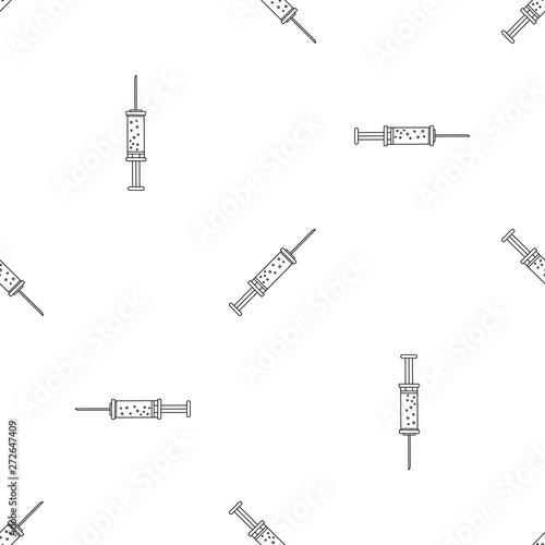 Contraceptive injection pattern seamless vector repeat geometric for any web design