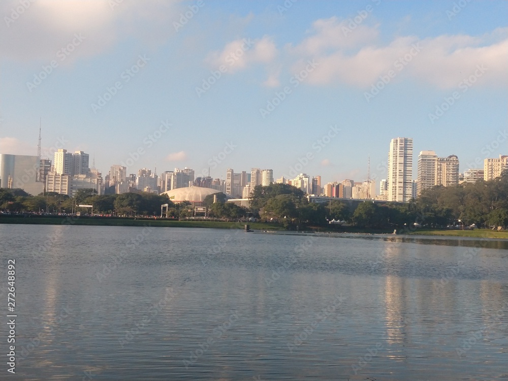 Ibirapuera - vista da cidade
