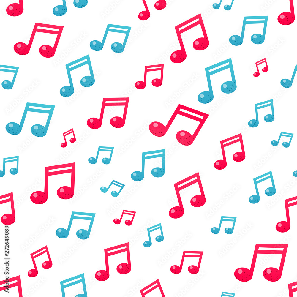 flat music note pattern flat music note pattern