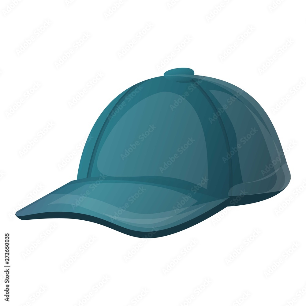 Baseball cap icon. Cartoon of baseball cap vector icon for web design isolated on white background Baseball cap icon. Cartoon of baseball cap vector icon for web design isolated on white background