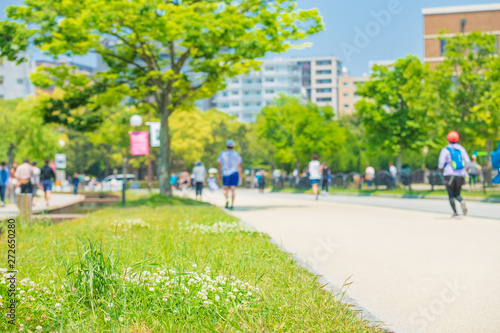 都会のオアシス　初夏の大濠公園【福岡県】