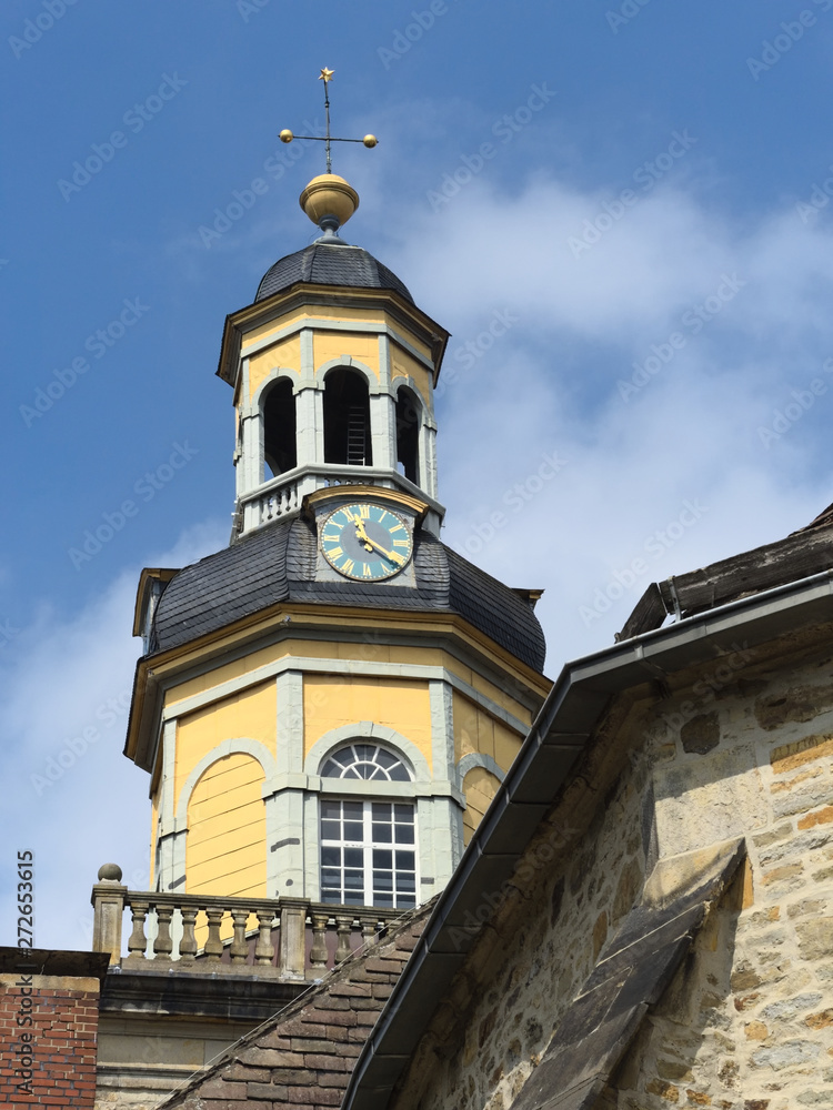 Rinteln - Kirche St. Nikolai, barocke Laterne, Niedersachsen, Deutschland, Europa