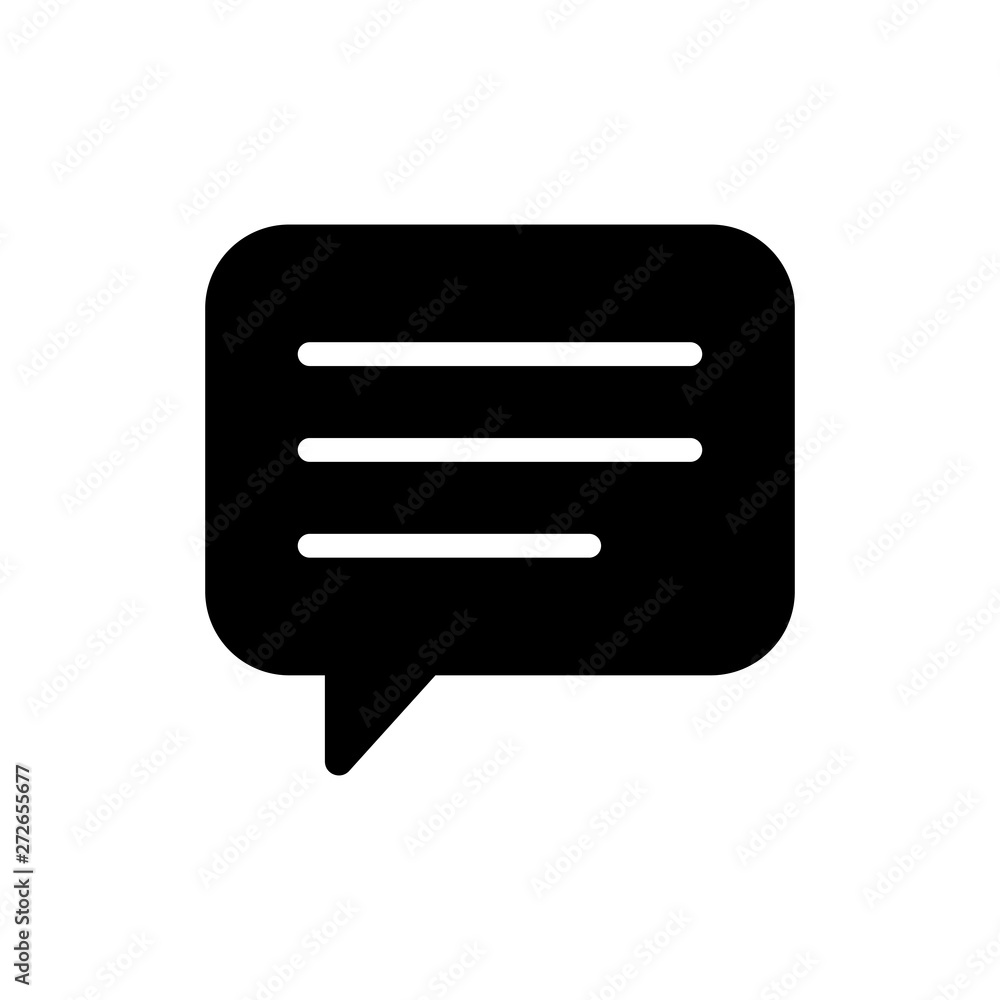 Chat and Speech Bubble Iicons Set on White Background. Vector Chat and Speech Bubble Iicons Set on White Background. Vector
