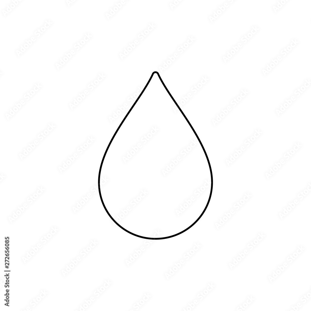 Raindrop Symbol raindrop-symbol