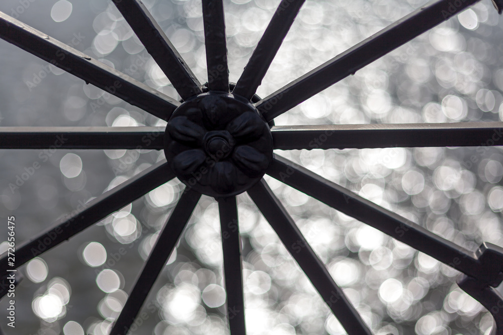 Wheel with radial elements