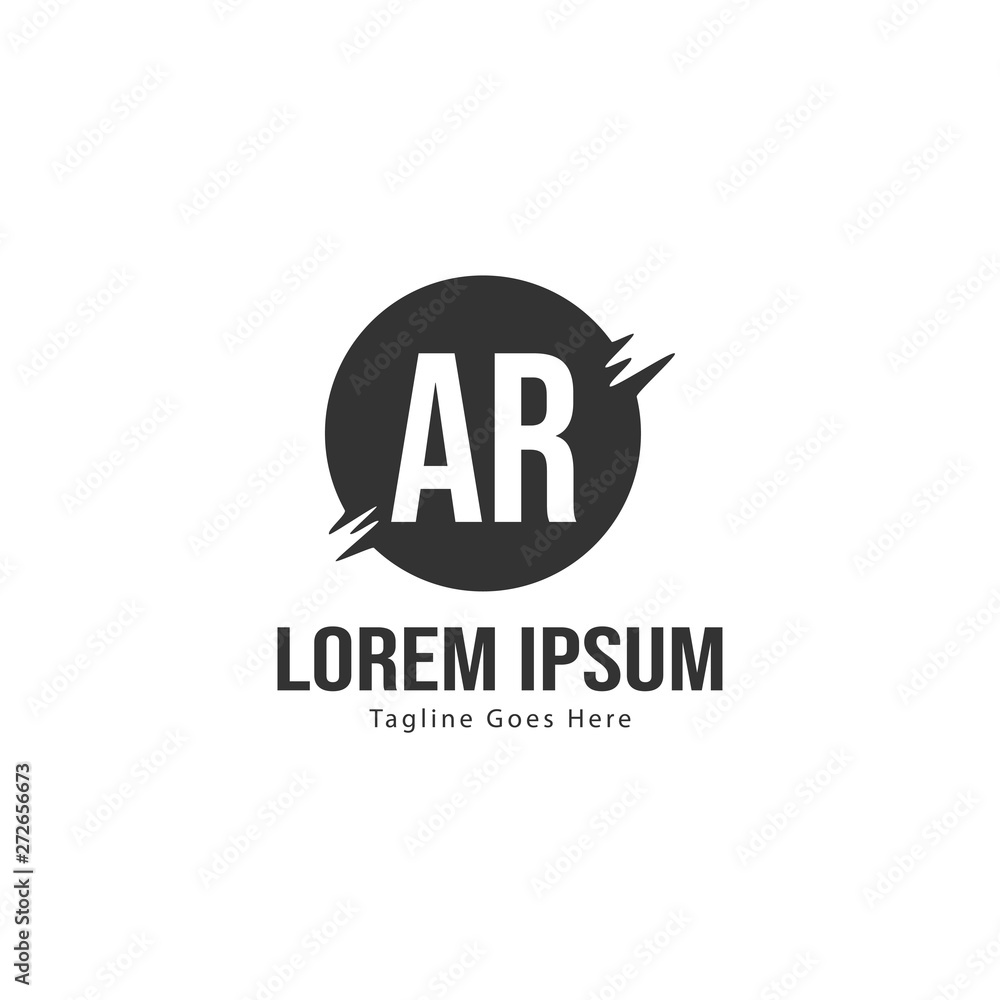 AR Letter Logo Design. Creative Modern AR Letters Icon Illustration AR Letter Logo Design. Creative Modern AR Letters Icon Illustration