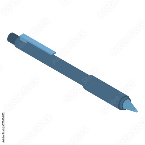 Office pen icon. Isometric of office pen vector icon for web design isolated on white background