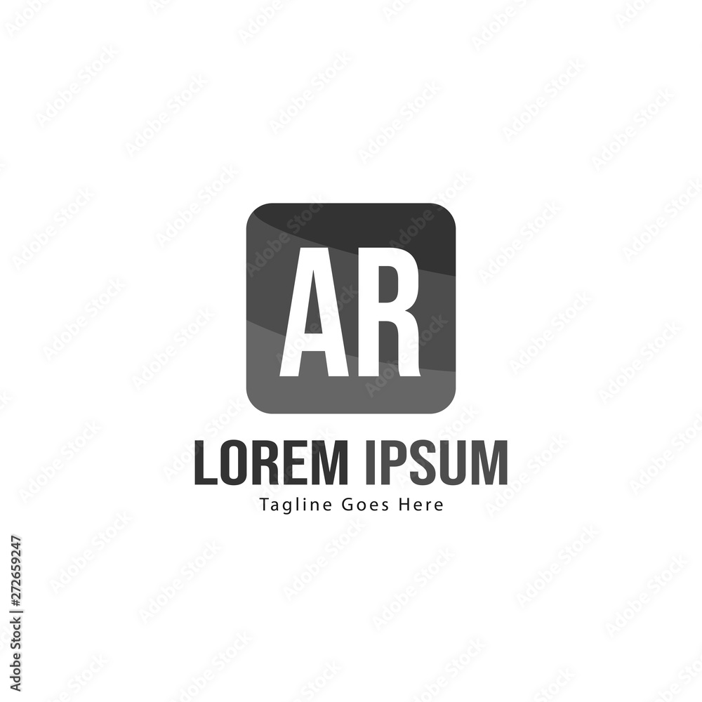 AR Letter Logo Design. Creative Modern AR Letters Icon Illustration AR Letter Logo Design. Creative Modern AR Letters Icon Illustration